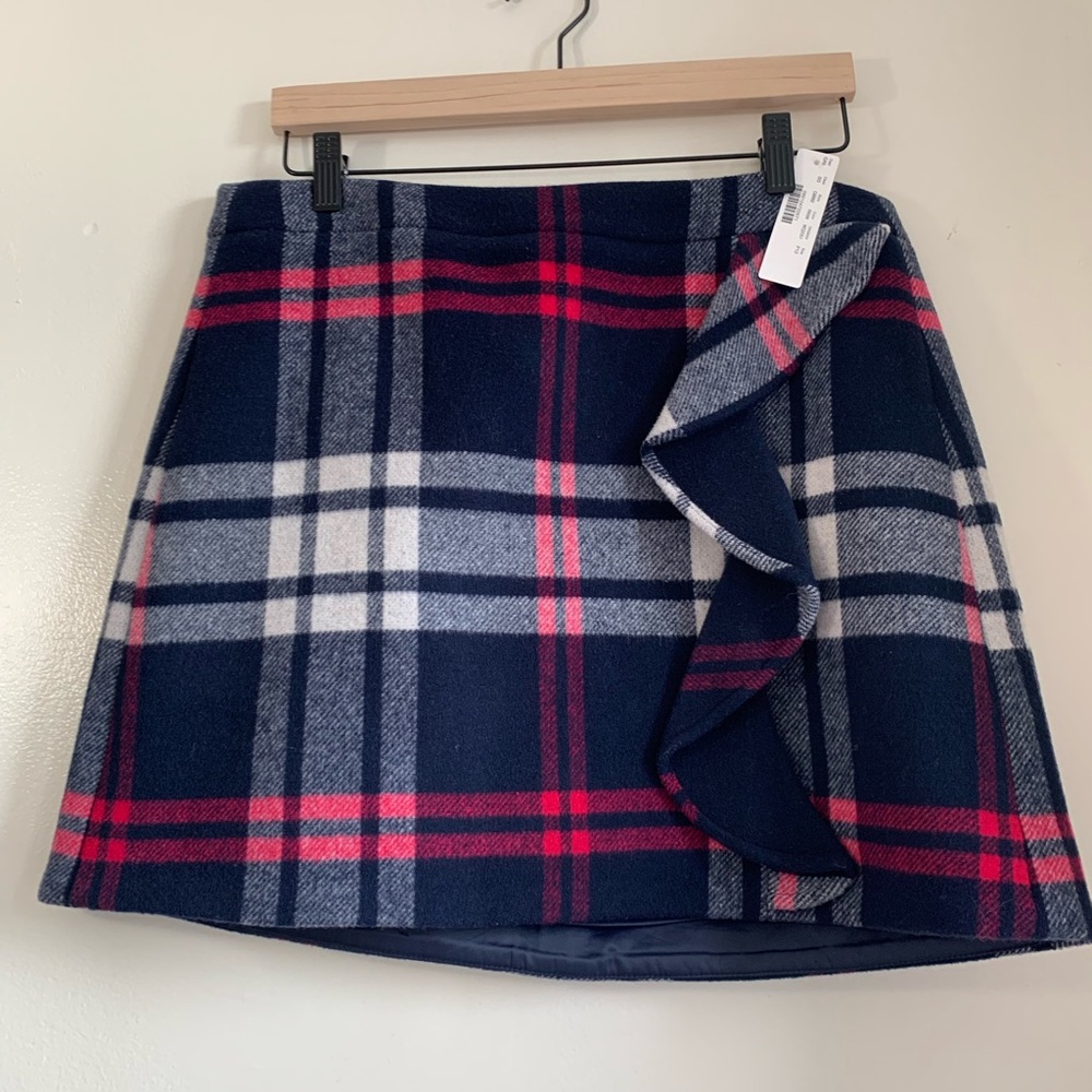 J Crew Plaid Skirt